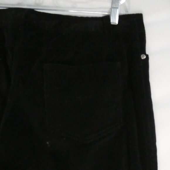 RAFAELLA | size 12 | Black Cords / Corduroy Pants - Picture 12 of 16